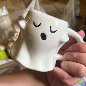 Target White Ceramic Ghost Mug for Dining